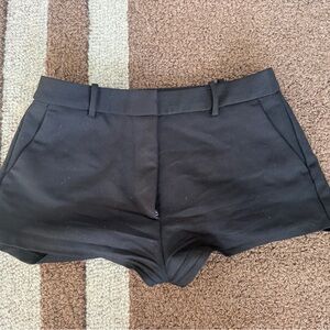 Because of Alice black micro shorts